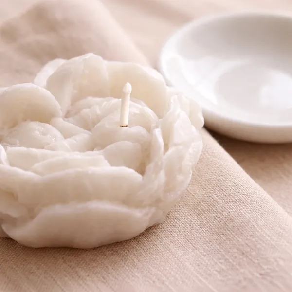 White_Baby_Petal_Heart_Soya_Wax_Candle_For_Home_(Pack_Of_2_)