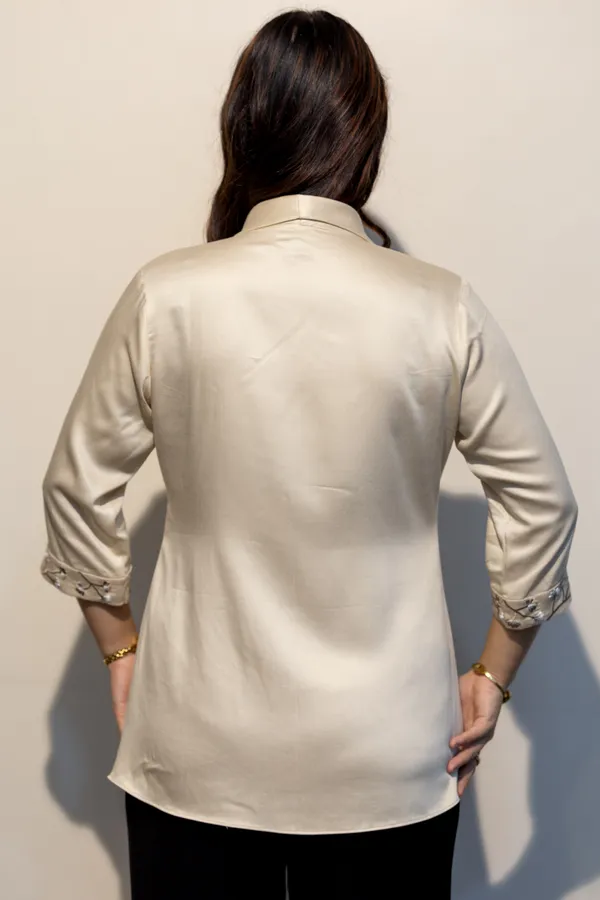 CLAIRE_Off_White_Giza_Cotton_Premium_&_Elegant_Shirt_For_Women