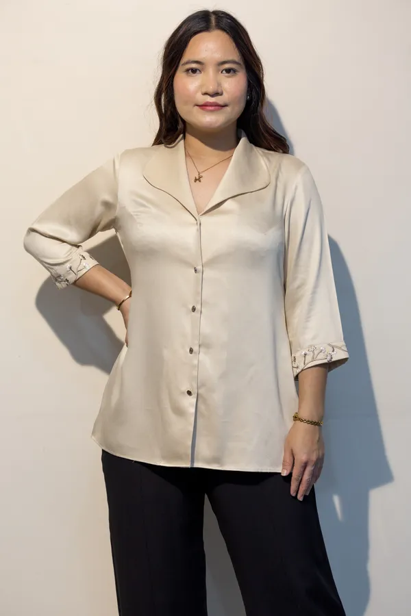CLAIRE_Off_White_Giza_Cotton_Premium_&_Elegant_Shirt_For_Women