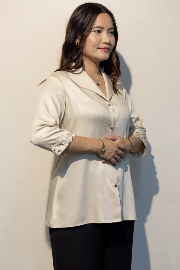 CLAIRE_Off_White_Giza_Cotton_Premium_&_Elegant_Shirt_For_Women