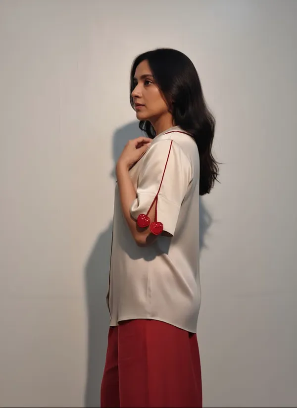 Ma_ch�rie_Off_White_Giza_Satin_Premium_&_Elegant_Shirt_For_Women