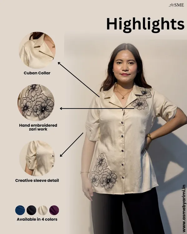 DAPHNE_Off_White_Giza_Cotton_Premium_&_Elegant_Shirt_For_Women