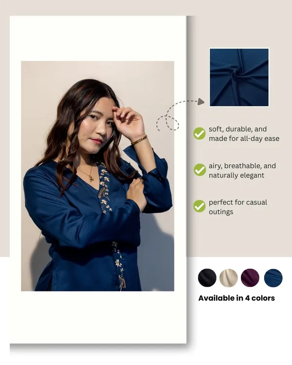 PAMELA_Blue_Giza_Cotton_Premium_&_Elegant_Shirt_For_Women