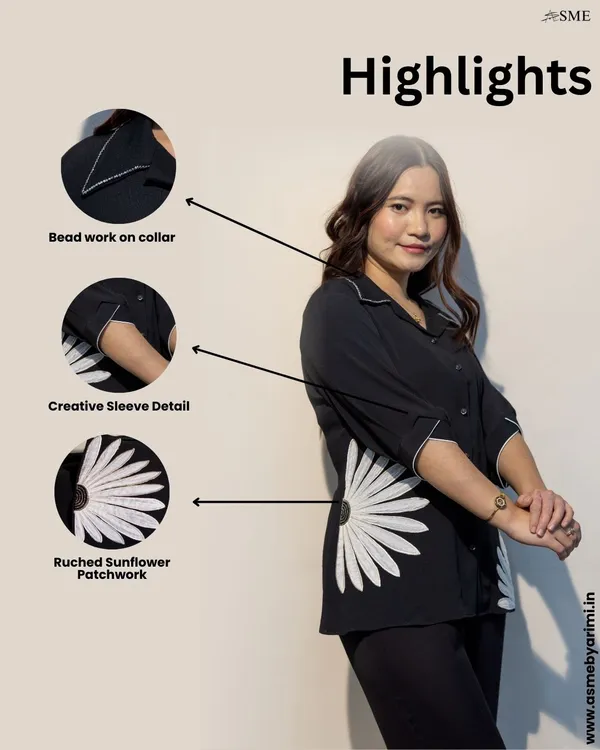 SIENNA_Black_Moss_Crepe_Premium_&_Elegant_Shirt_For_Women