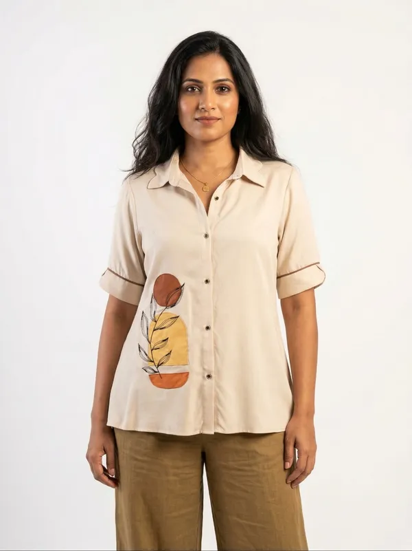 Off-White_Mashru_Satin_Premium_&_Elegant_Shirt_For_Women