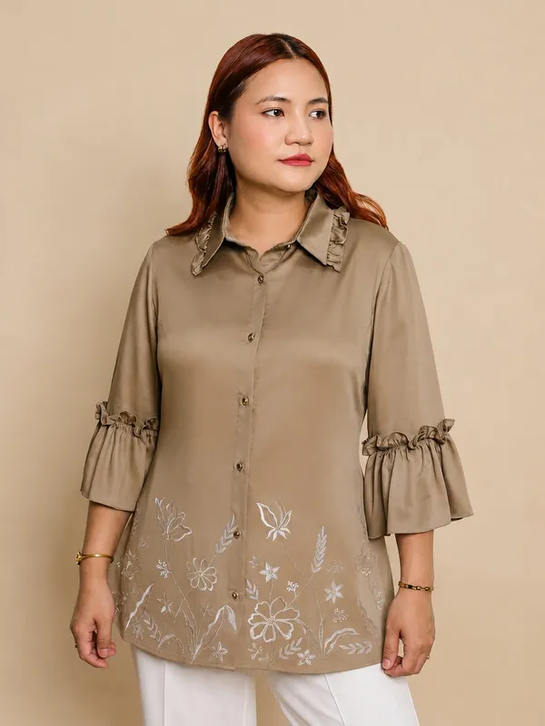 BRISA_Giza_Cotton_Premium_&_Elegant_Shirt_For_Women