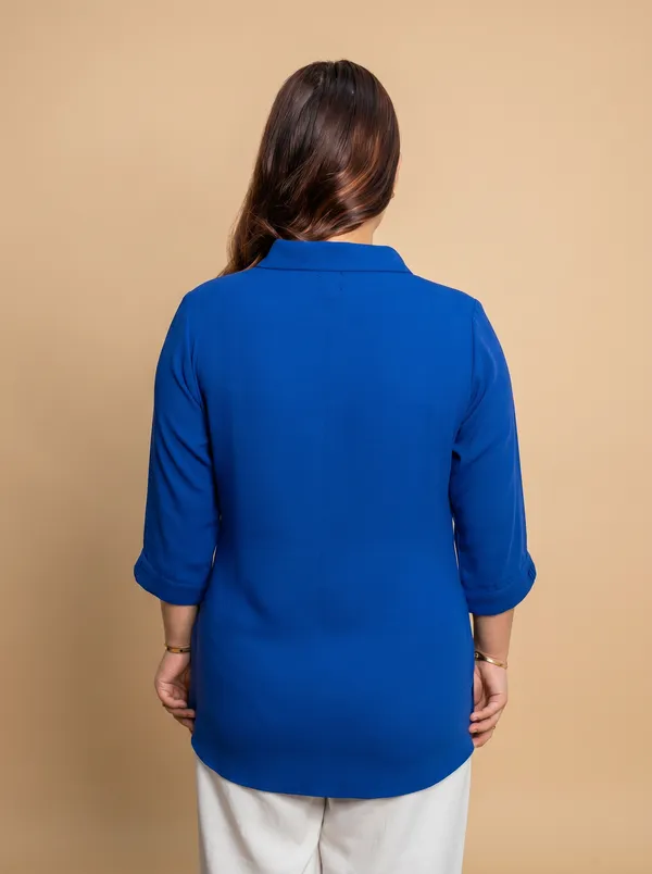 BIRD_BRUNCH_Premium_Georgette_Elegant_Shirt_For_Women