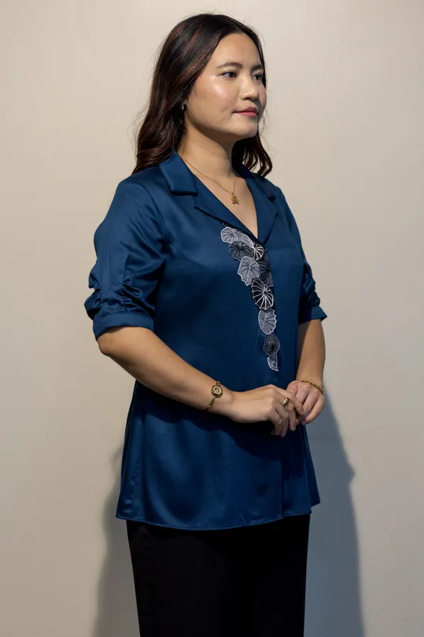 Pamela_BLACK_&_Eurella_BLUE_Giza_cotton_shirts_Combo