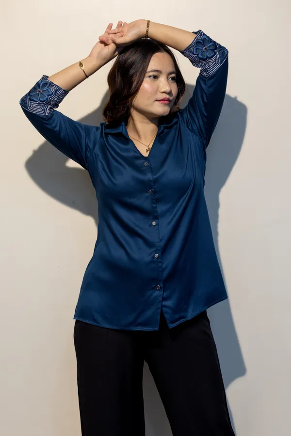 ERICA_Blue_Giza_Cotton_Premium_&_Elegant_Shirt_For_Women