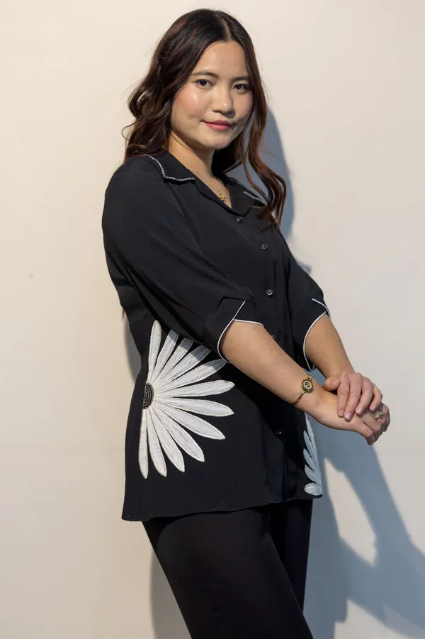 SIENNA_Black_Moss_Crepe_Premium_&_Elegant_Shirt_For_Women