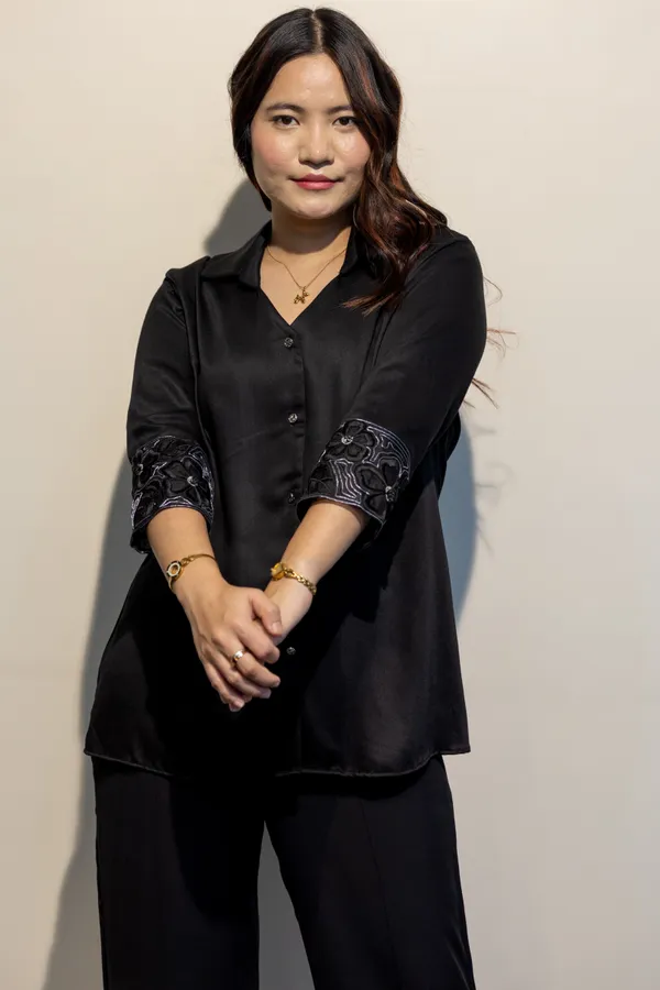 ERICA_Black_Giza_Cotton_Premium_&_Elegant_Shirt_For_Women
