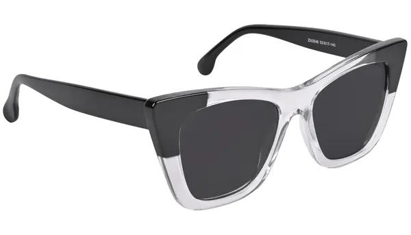 NuVew_Clear-Black_Cat-eye/Wayfarer_Sunglasses_-_NW16470