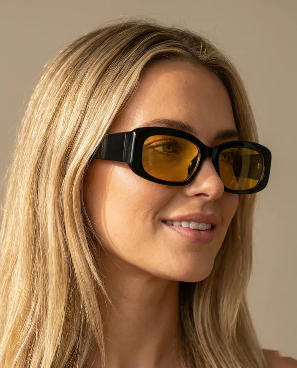 NuVew_Yellow_Rectangular_Sunglasses_-_NW16491