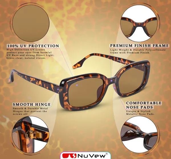 NuVew_Leo-Brown_Rectangular_Sunglasses_-_NW16479