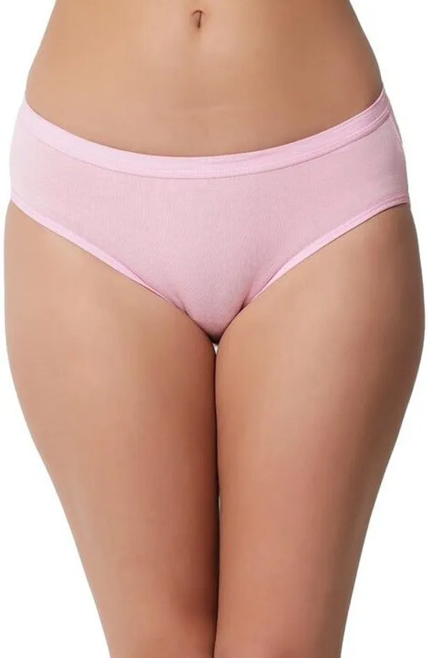 Pack_Of__3_-_Wine_&_Blue_&_Pink_Cotton_Blend_Premium_&_Elegant_Solid_Regular_Interlock_Panty_For_Women.