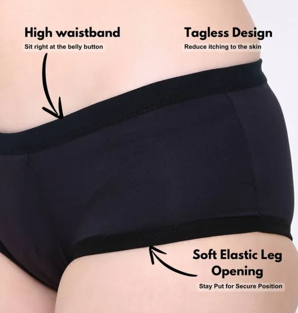 Black_Cotton_Blend_Premium_&_Elegant_Solid_Regular_Periods_Panty_For_Women