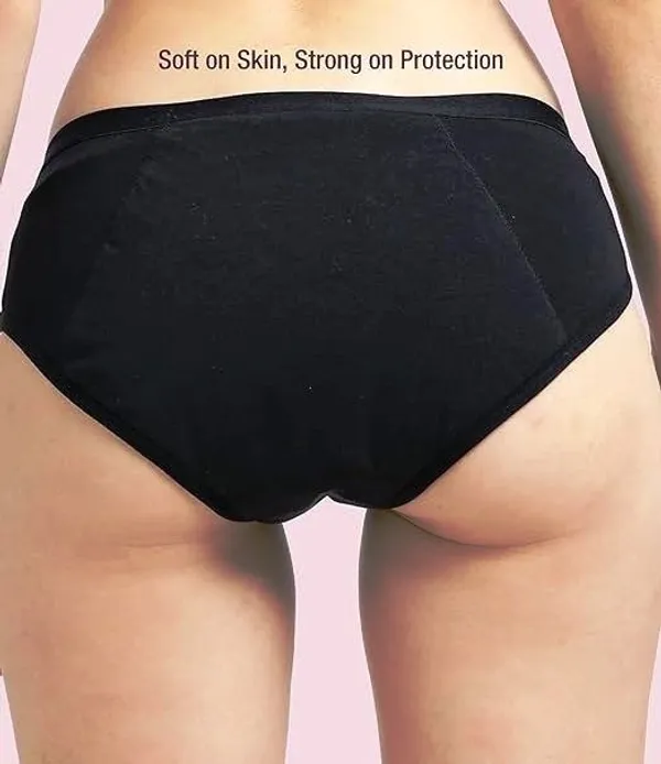 Black_Cotton_Blend_Premium_&_Elegant_Solid_Regular_Periods_Panty_For_Women
