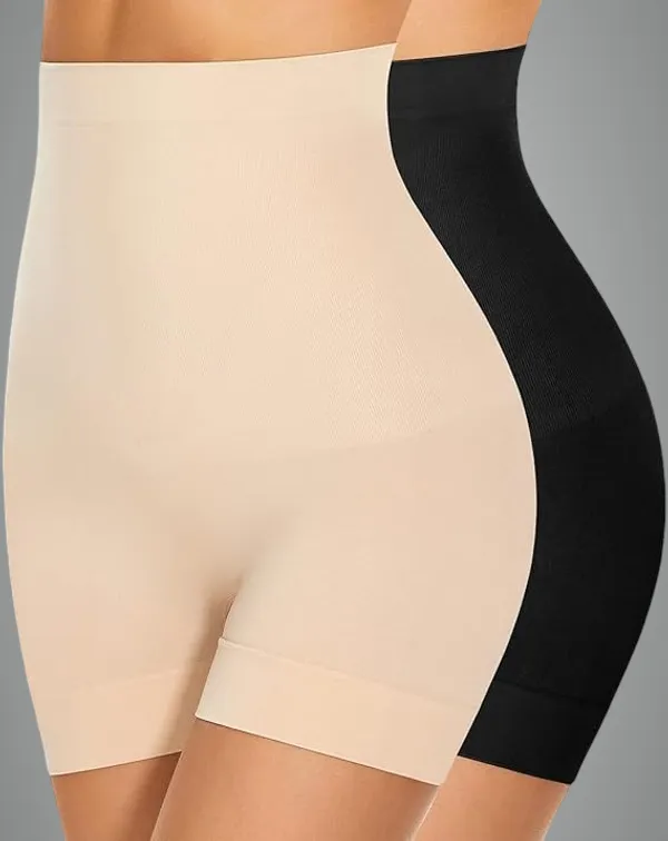 Black_&_Cream_Cotton_Premium_&_Elegant_Cycling_Short_For_Women