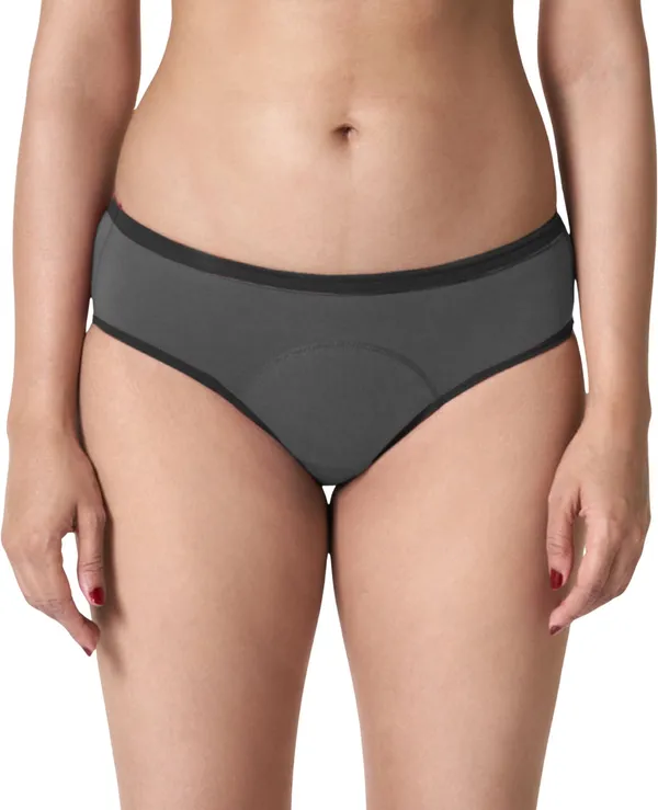 Grey_Cotton_Blend_Premium_&_Elegant_Solid_Regular_Periods_Panty_For_Women
