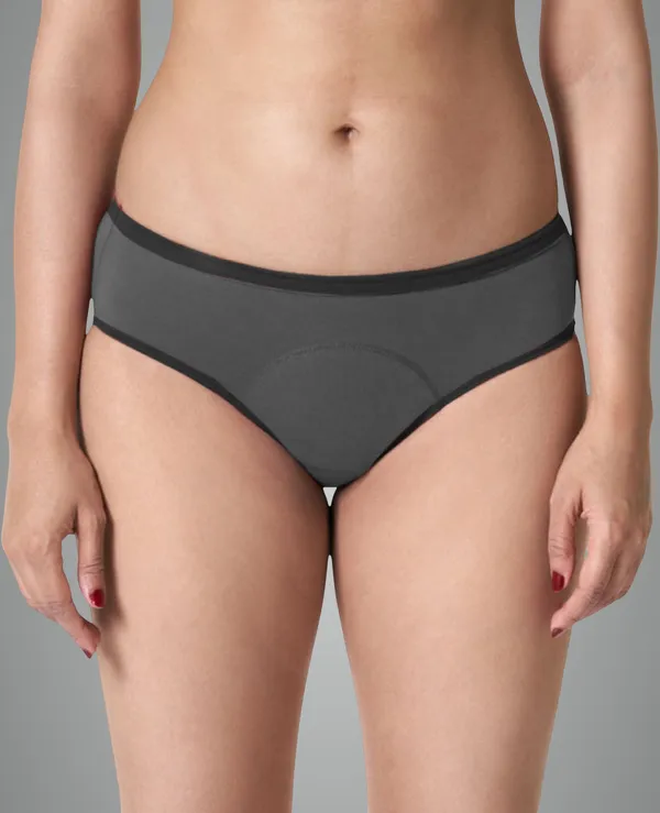 Grey_Cotton_Blend_Premium_&_Elegant_Solid_Regular_Periods_Panty_For_Women