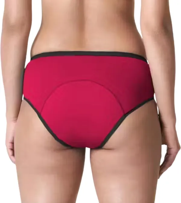Pink_Cotton_Blend_Premium_&_Elegant_Solid_Regular_Periods_Panty_For_Women