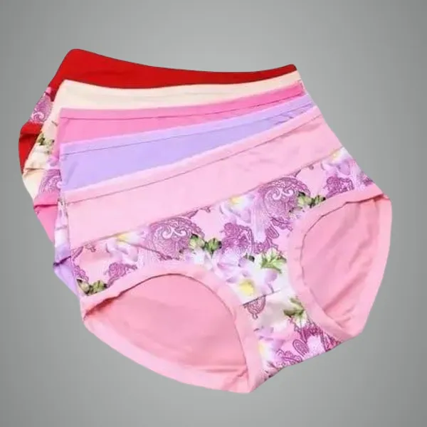 Pack_Of__3_-_Multicolor_Cotton_Blend_Premium_&_Elegant_Solid_Regular_High-Rise_Soft_Print Panty_For_Women