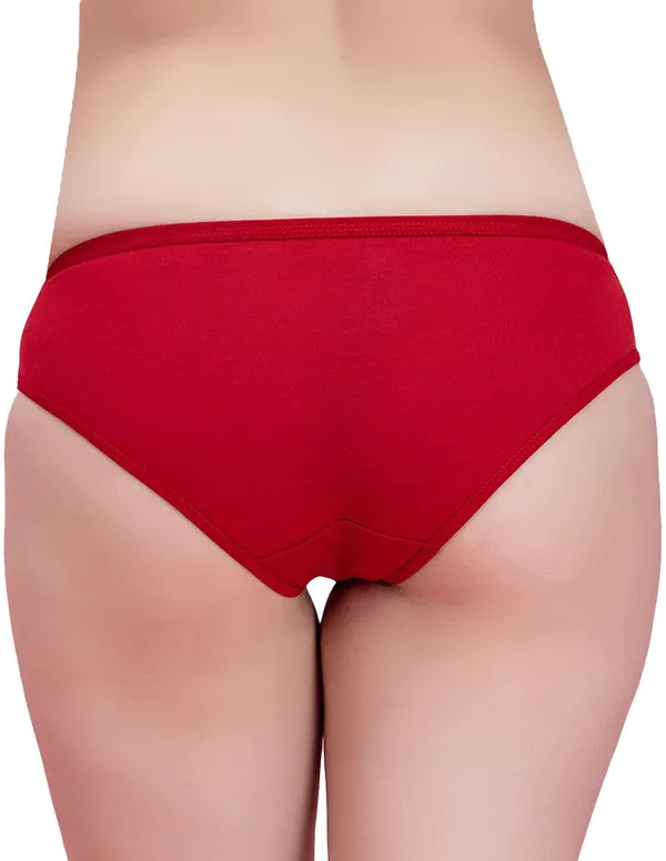 Blue_&_Red__Cotton_Premium_&_Elegant_Interlocking_Panty_For_Women