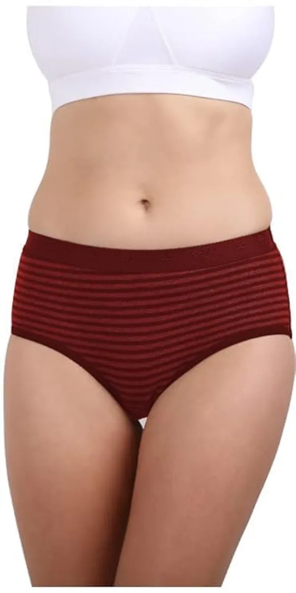 Pack_Of__3_-_Blue_&_Maroon_&_Black_Cotton_Blend_Premium_&_Elegant_Solid_Regular_Liner_Print_Hipster_Panty_For_Women