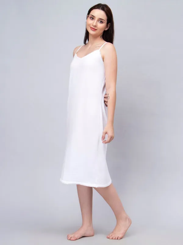 White_Cotton_Shoulder_Straps_Full_Slips_For_Women