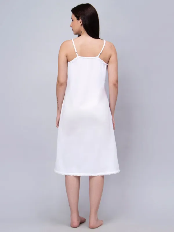 White_Cotton_Shoulder_Straps_Full_Slips_For_Women