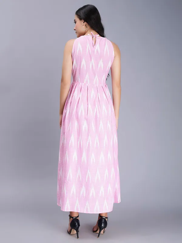Pink_Cotton_Ethnic_Motifs_Print_Maxi_Dress_For_Women