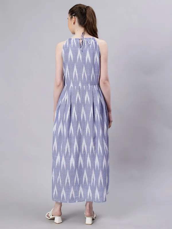 Blue_Cotton_Ethnic_Motifs_Printed_Halter_Neck_Cotton_Maxi_Dress_For_Women