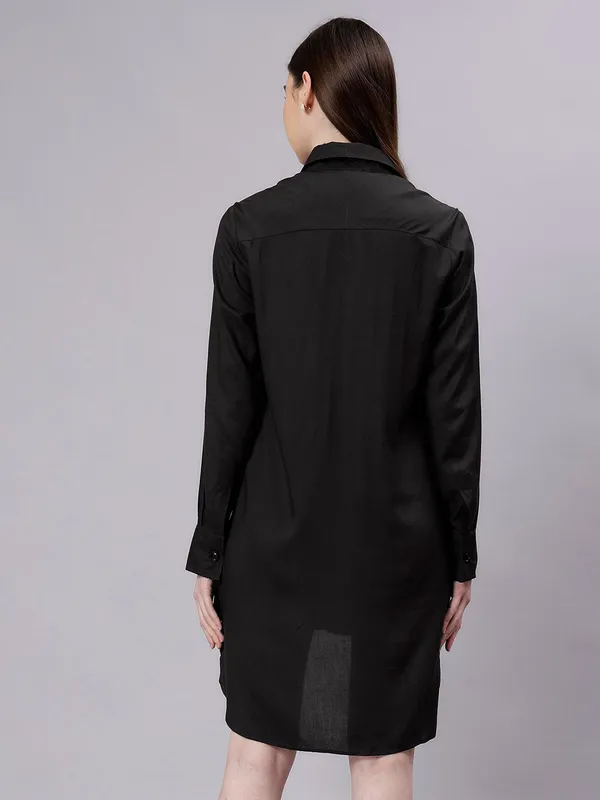 Black_Cotton_Women_Comfort_Slim_Fit_Opaque_Casual_Shirt_For_Women