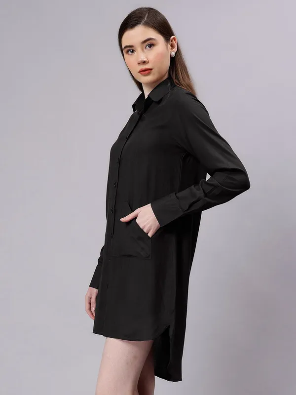 Black_Cotton_Women_Comfort_Slim_Fit_Opaque_Casual_Shirt_For_Women