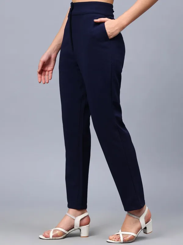Navy_Blue_Cotton_Women_Smart_Straight_Fit_High-Rise_Flat-Front_Trousers_For_Women