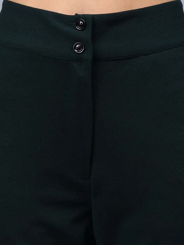 Green_Cotton_Women_Smart_Straight_Fit_High-Rise_Trousers_For_Women