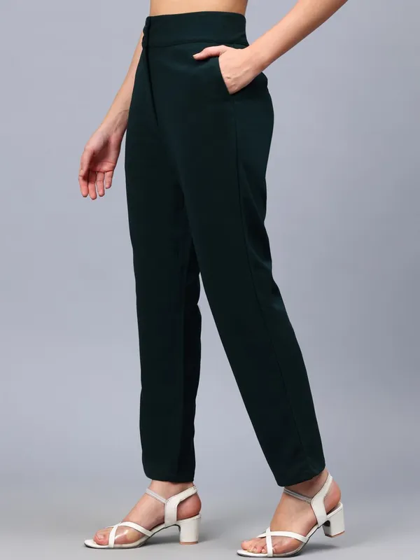 Green_Cotton_Women_Smart_Straight_Fit_High-Rise_Trousers_For_Women