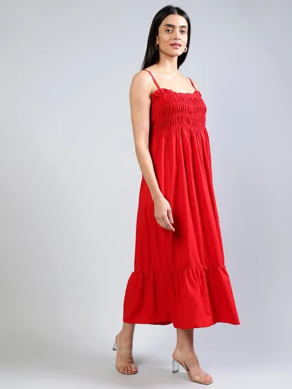 Red_Cotton_Fit_&_Flare_Midi_Dress_For_Women