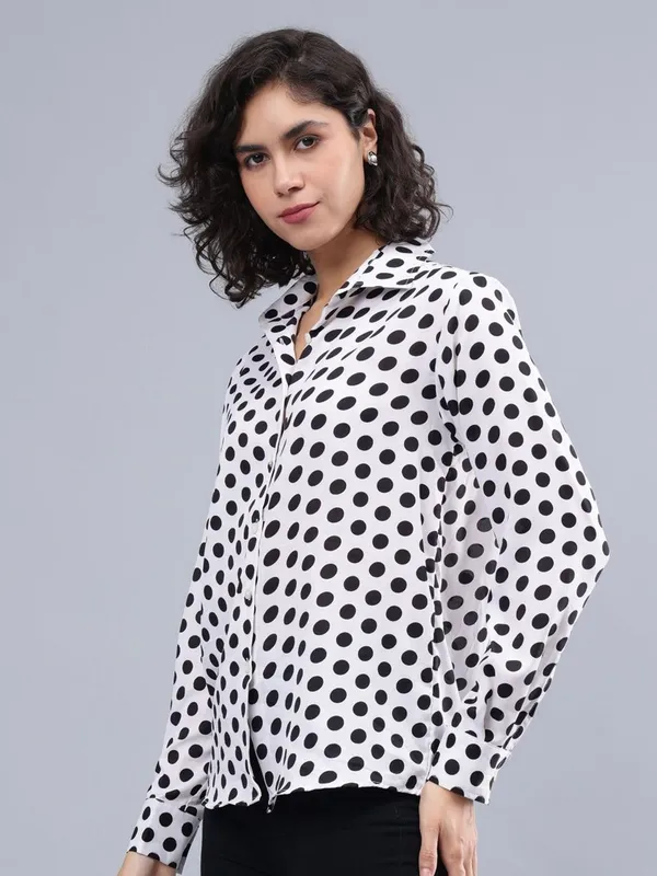 Black_Cotton_Women_Classic_Slim_Fit_Opaque_Printed_Casual_Shirt_For_Women