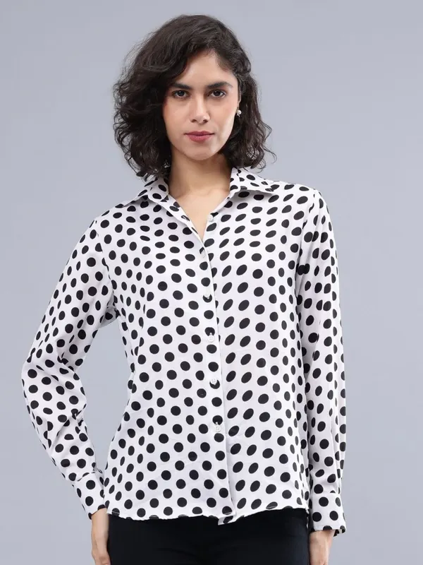 Black_Cotton_Women_Classic_Slim_Fit_Opaque_Printed_Casual_Shirt_For_Women