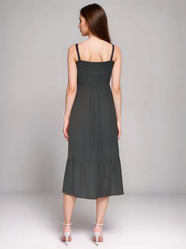 Black_Cotton_Women_Shoulder_Straps_Fit_&_Flare_Midi_Dress_For_Women
