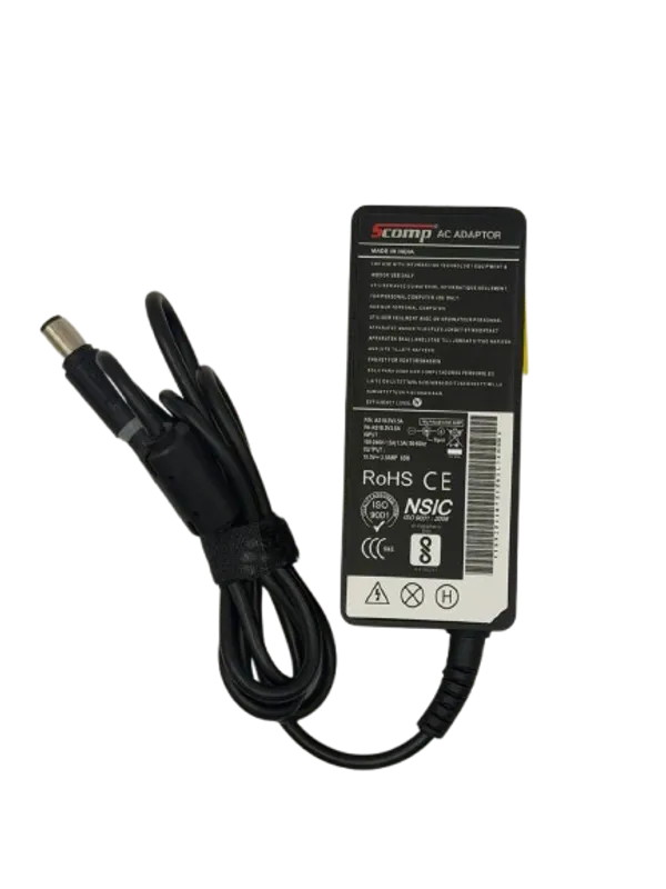SCOMP_Laptop_Adapter_Charger_Compatible_HP_18.5V_3.5A_Moti_Pin7.4*5.0mm__(Included_AC_Code_)