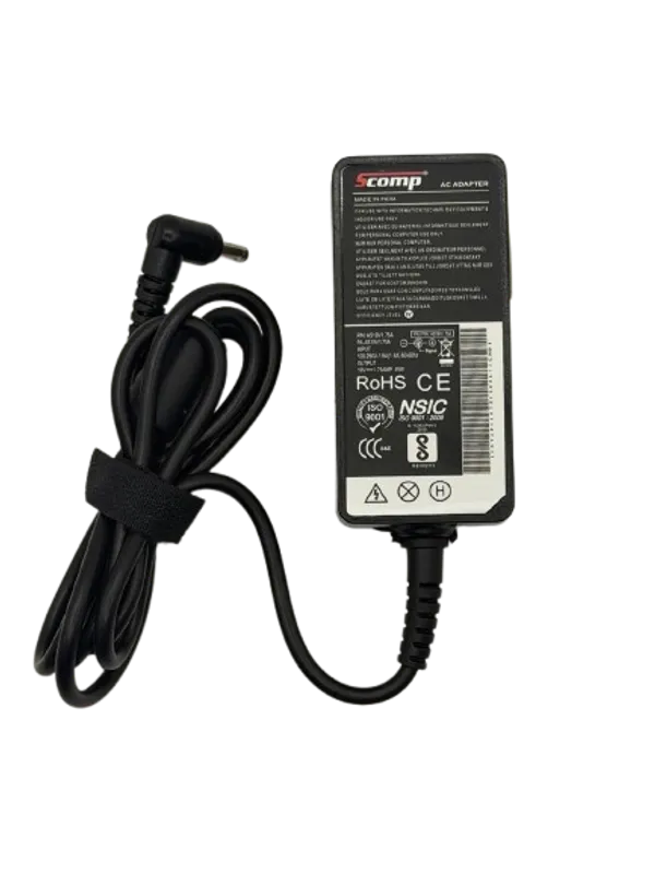 SCOMP_Laptop_Adapter_Charger_Compatible_Asus_19Volt_1.75_AMP_,_4.0*1.35_New__(Included_AC_Code_)