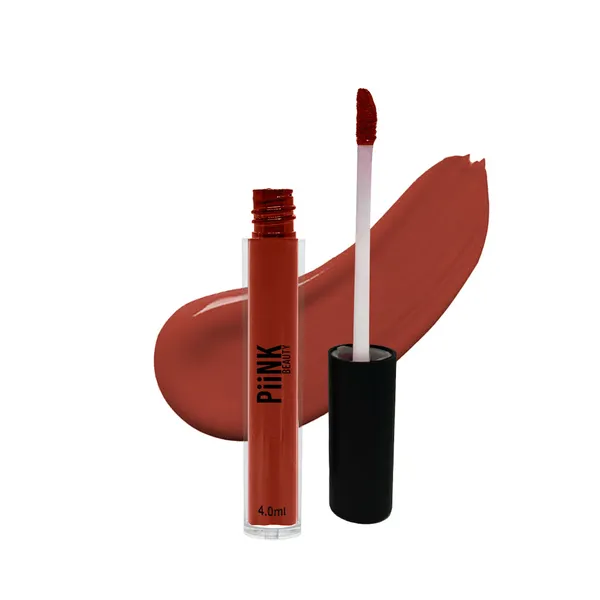 PiiNK_Beauty_Stay_Put_Liquid_Lipstick_|_Long_Lasting,_Light_Weight,_Non_Transfer,_Water_&_Smudge_Proof,_Highly_Pigmented_|_LL-09_Light_Plum_4.0_ml