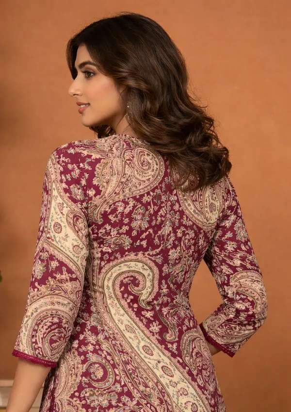 Vani_Maroon_Cotton_Premium_Suit_Set_For_Women