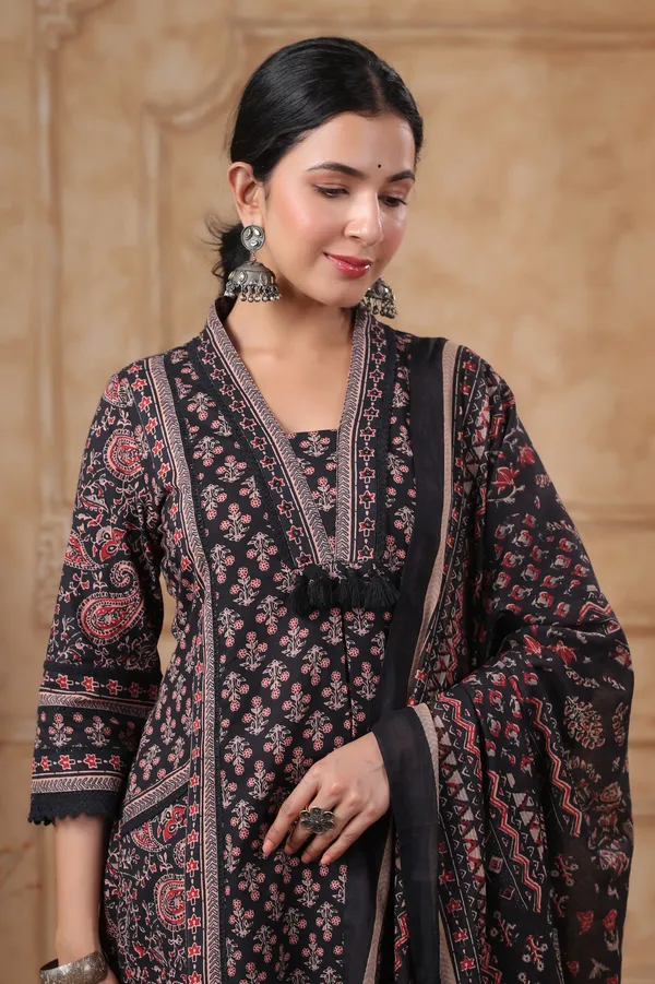 Mehar_Black_Cotton_Premium_Suit_Set_For_Women