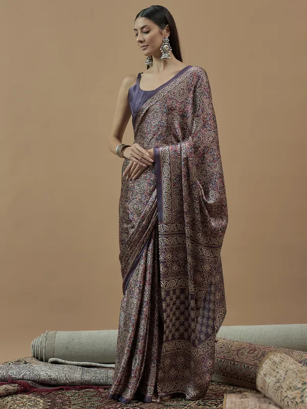 Mohar_Purple_Modal_Gajji_Sartin_Premium_Saree_For_Women