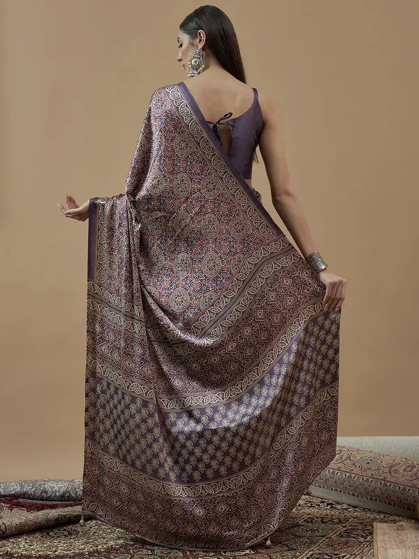 Mohar_Purple_Modal_Gajji_Sartin_Premium_Saree_For_Women