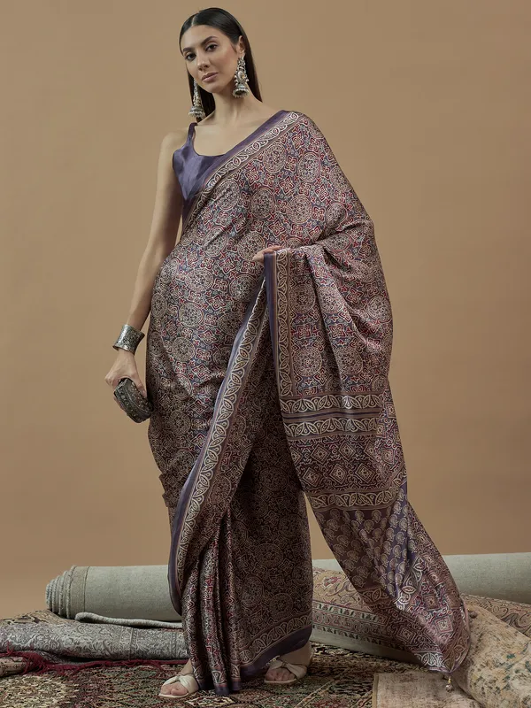 Mohar_Purple_Modal_Gajji_Sartin_Premium_Saree_For_Women
