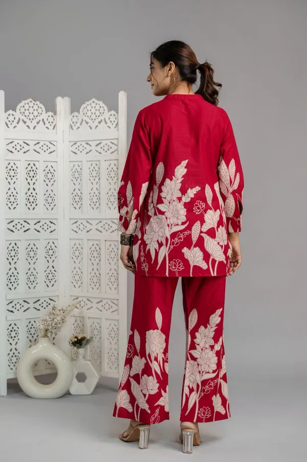 Navya_Red_Rayon_Premium_Rayon_Co-Ord_Set_For_Women